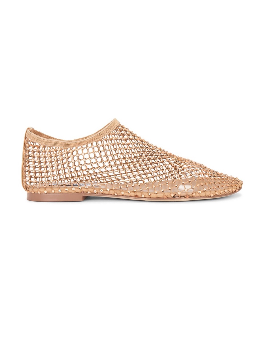 Steve Madden Nude Woven Slip-On
